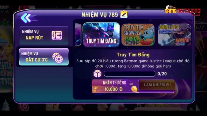 Các chương trình ưu đãi giá trị nhất năm 2025 tại 789club