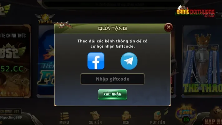 Hướng dẫn nhận khuyến mãi khủng tại B52 thành công