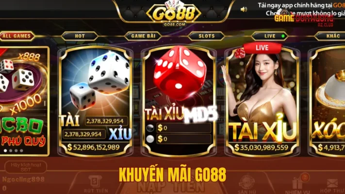 khuyến mãi go88