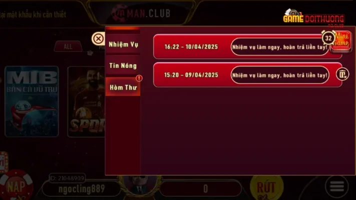 Hướng dẫn quy trình tham gia khuyến mãi tại Manclub đơn giản, nhanh chóng